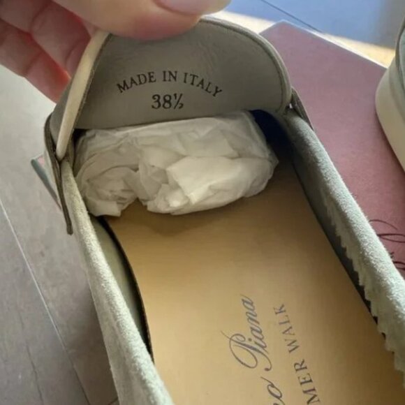 Loro Piana Women’s Summer Walk charm Flats Loafer - Picture 5 of 7